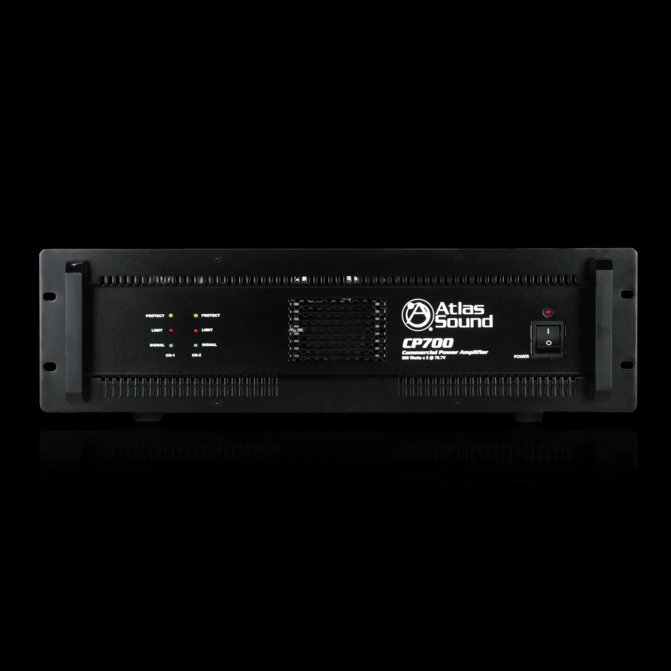 ATLASIED CP700 DUALCHANNEL, 700WATT COMMERCIAL POWER AMPLIFIER