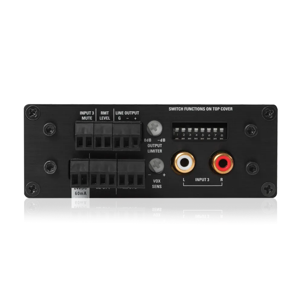 ATLASIED TSDMIX31RL 3 X 1 MIC/LINE MIXER Audio Supply, Inc.