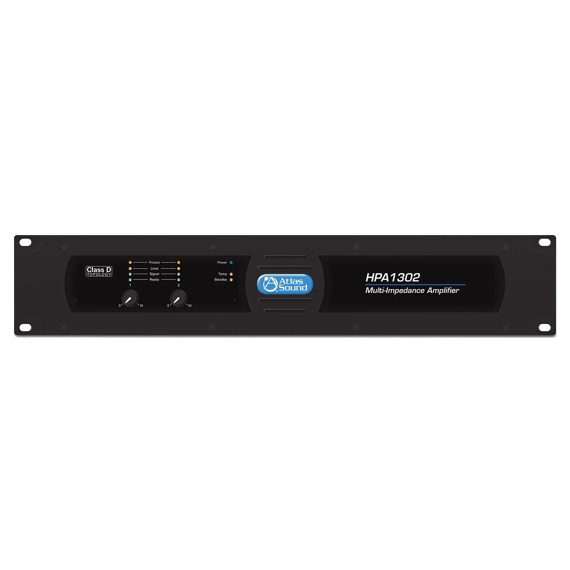 ATLASIED HPA1302 DUALCHANNEL, 1300WATT COMMERCIAL AMPLIFIER Audio