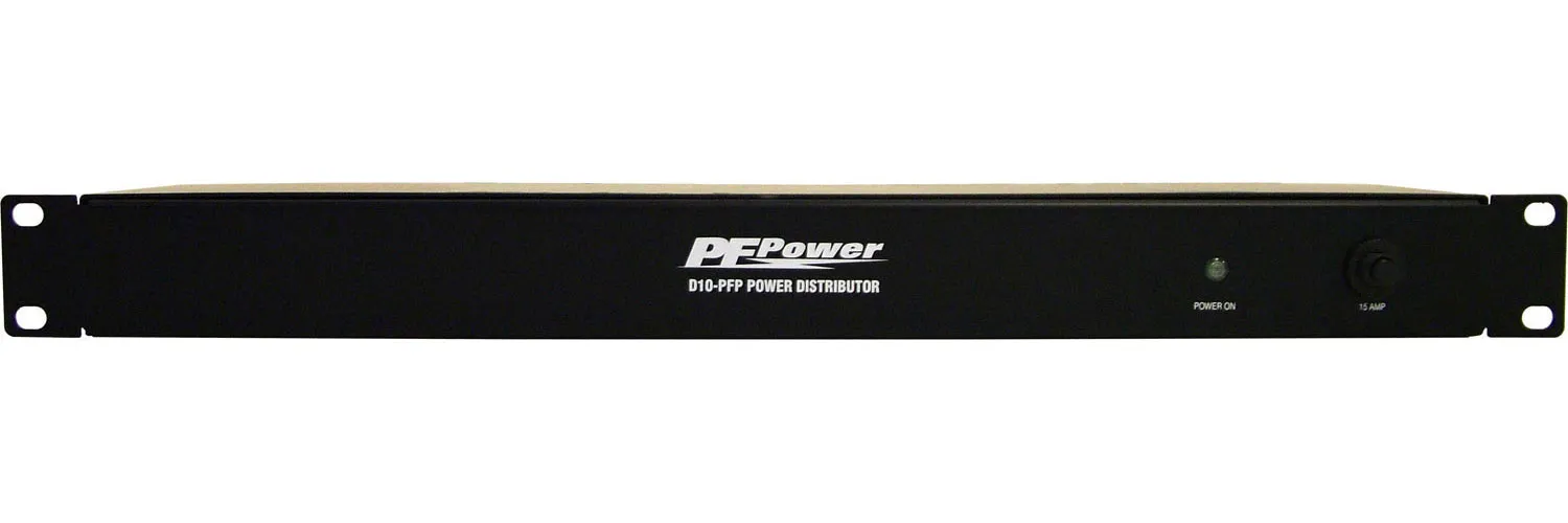 Panamax D10PFP 15A Rack Power Distribution (No Surge Protection), 15A